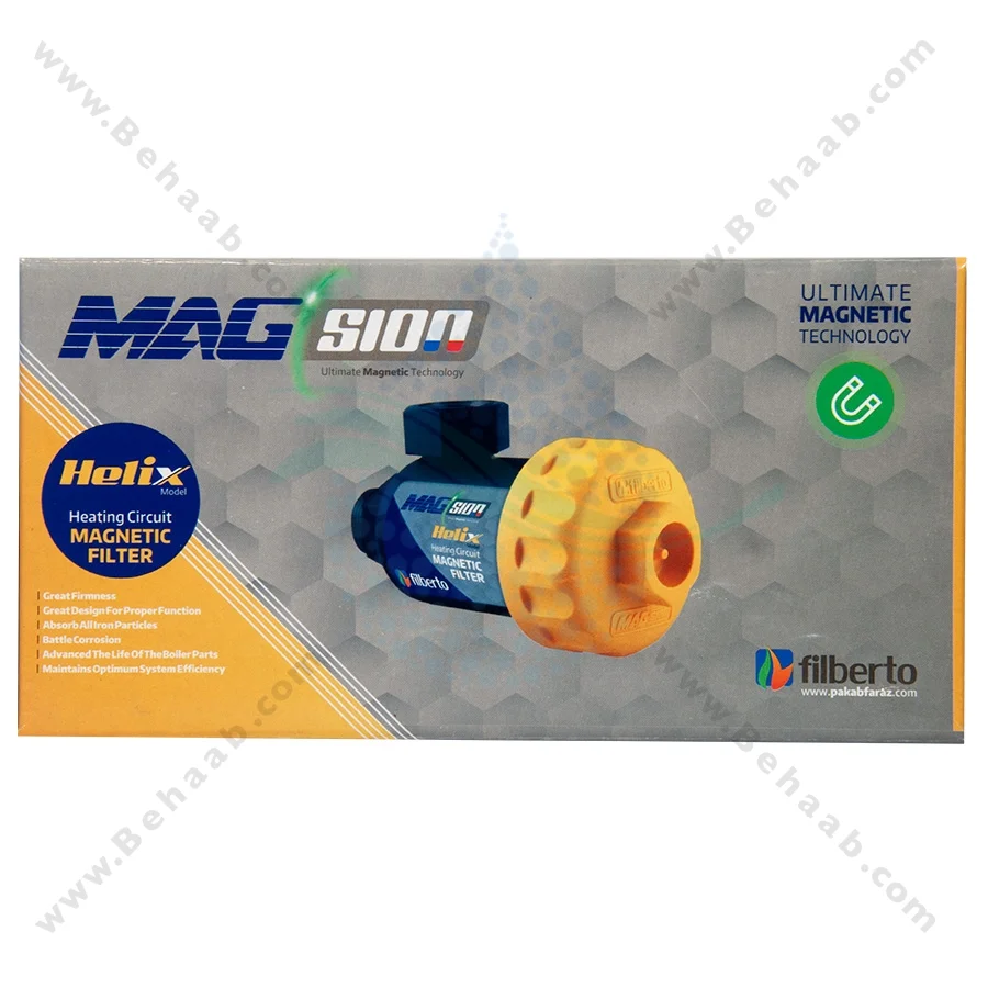 فیلتر مغناطیسی مدار گرمایش فیلبرتو مدل MAG Sion - Magnetic Filter Heating Circuit Filberto MAG Sion