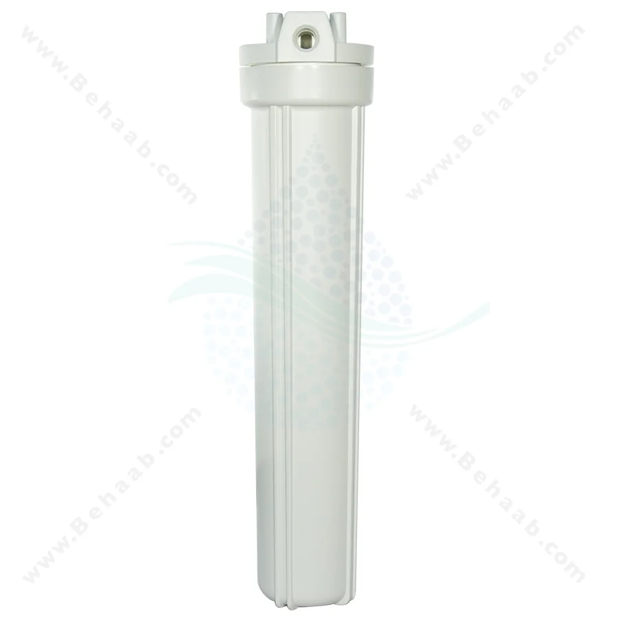 هوزینگ 20 اینچ ورودی 1/4 اینچ نیمه صنعتی تایوانی - 20 inch Water Filter Housing with 1/4 inch input