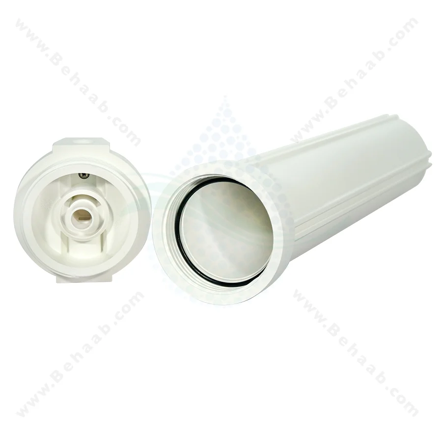 هوزینگ 20 اینچ ورودی 1/4 اینچ نیمه صنعتی تایوانی - 20 inch Water Filter Housing with 1/4 inch input