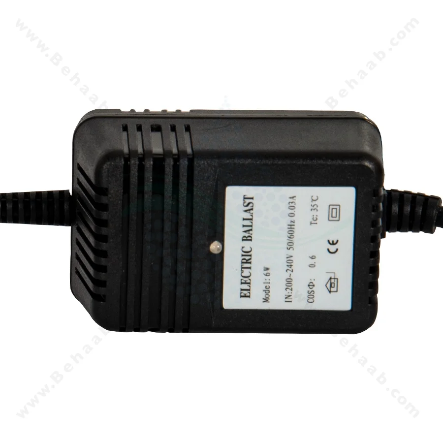 آداپتور لامپ فیلتر یو وی 6W دو پین - 220V 6W Power Supply for UV Lamp