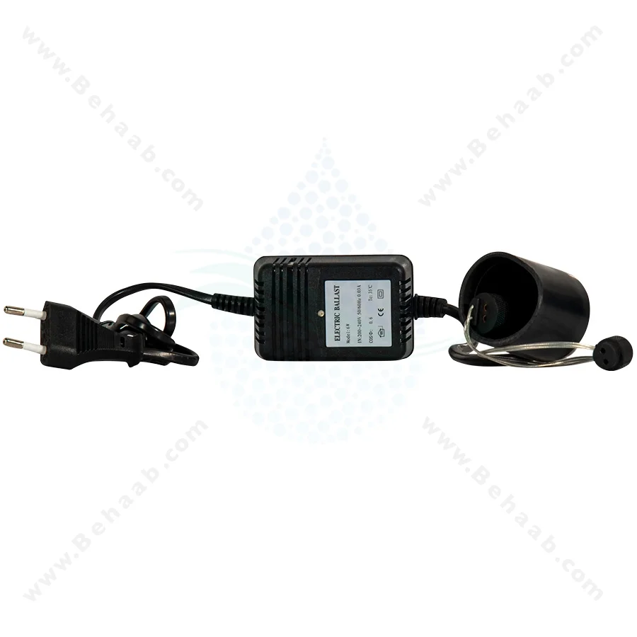 آداپتور لامپ فیلتر یو وی 6W دو پین - 220V 6W Power Supply for UV Lamp