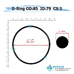 اورینگ تصفیه آب - قطر خارجی 85 ضخامت 3