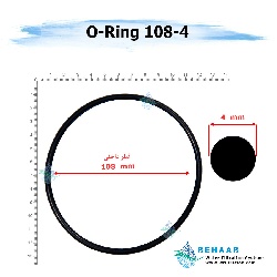 اورینگ تصفیه آب - قطر 108 ضخامت 4
