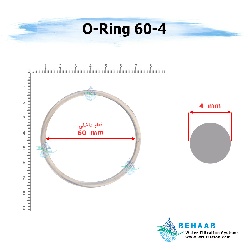 اورینگ تصفیه آب - قطر 68 ضخامت 4