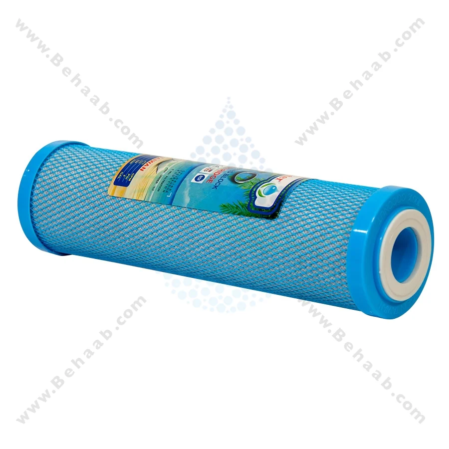 فیلتر کربن بلاک های واتر - 5Micron Carbon Block CTO Filter Cartridge Hiwater