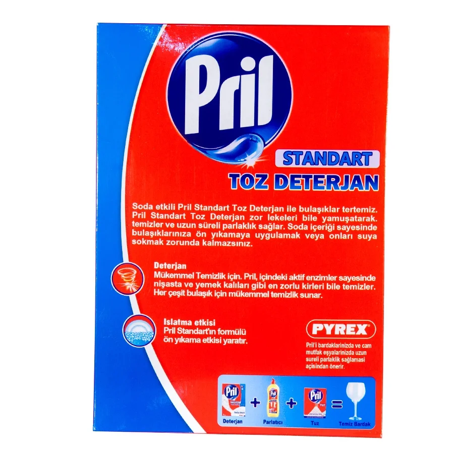 پودر ماشین ظرفشویی پریل مدل Standart - Pril Powder Detergent 1KG