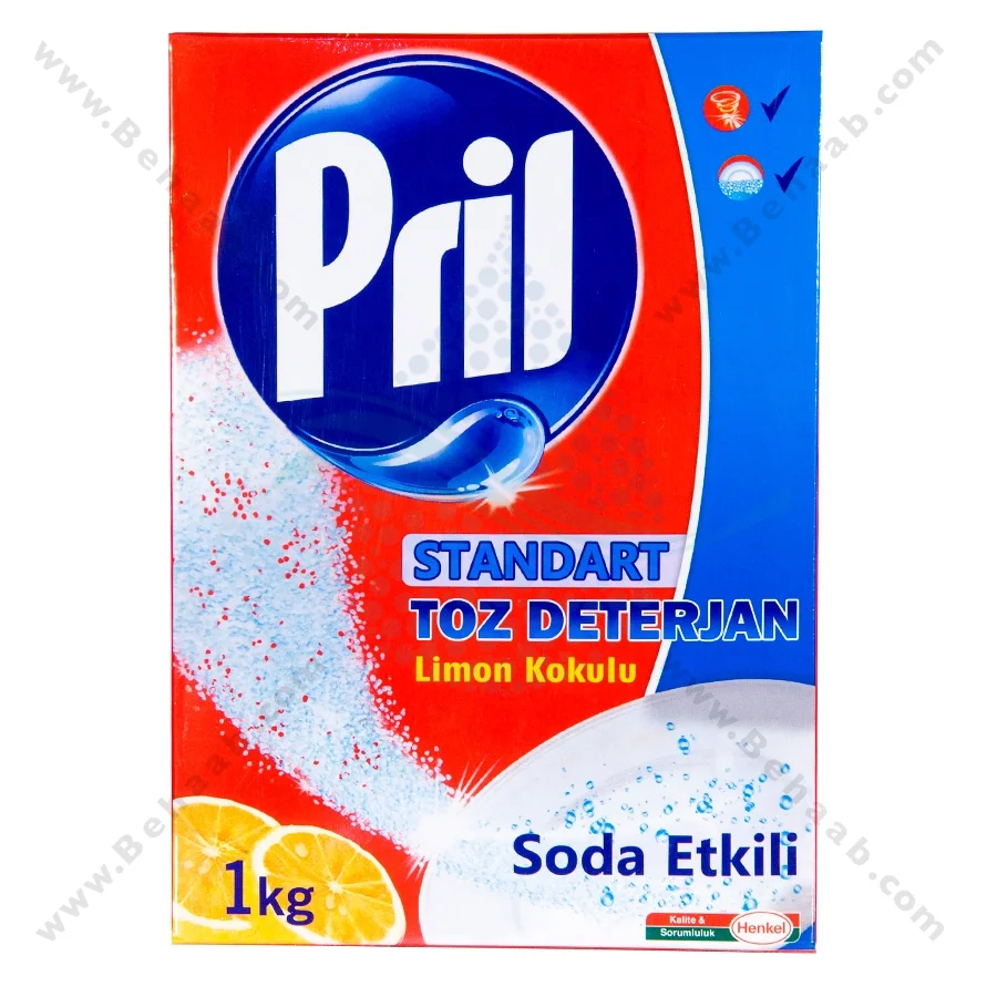 پودر ماشین ظرفشویی پریل مدل Standart - Pril Powder Detergent 1KG