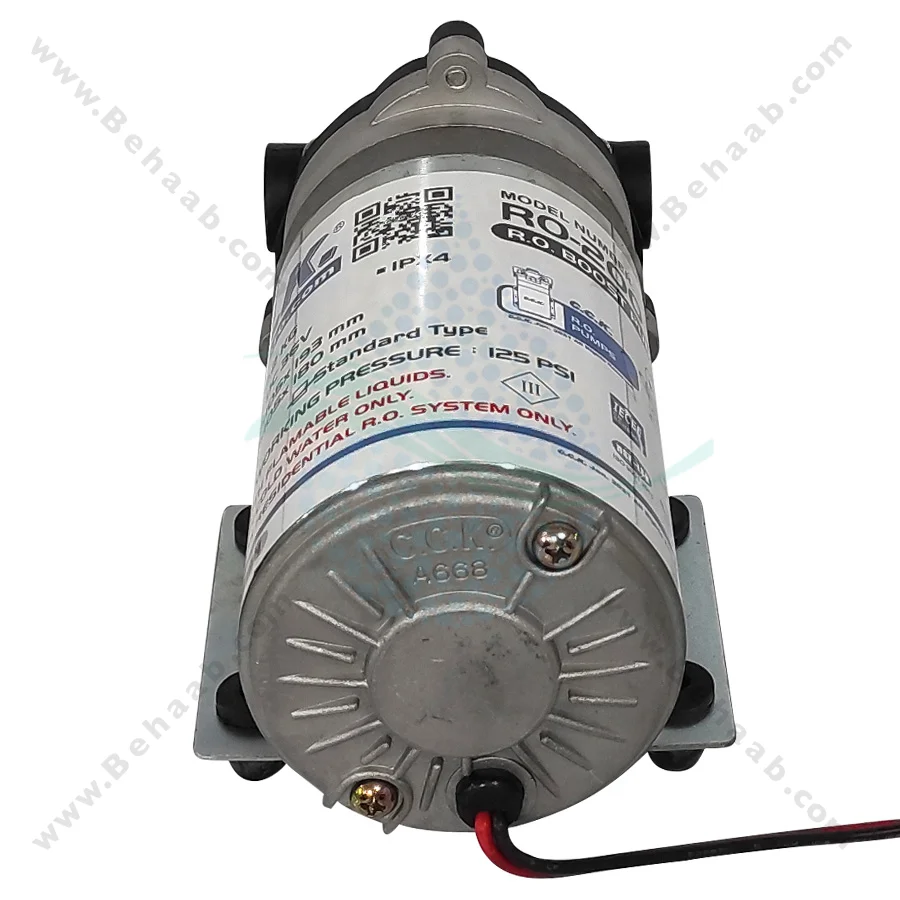 پمپ تصفیه آب نیمه صنعتی 36 ولت سی سی کا RO-200 - RO Booster Pumps CCK Model RO-200