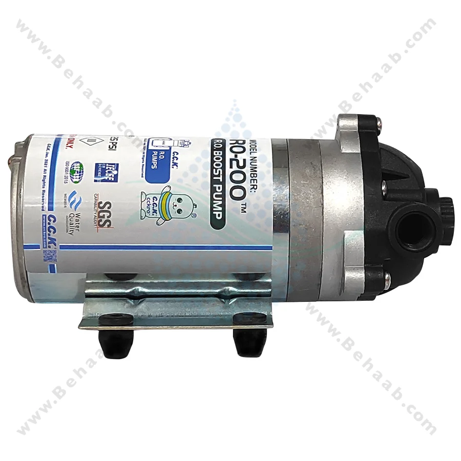 پمپ تصفیه آب نیمه صنعتی 36 ولت سی سی کا RO-200 - RO Booster Pumps CCK Model RO-200