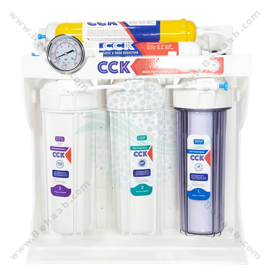دستگاه تصفیه آب سی سی کا 6 مرحله CK-01 - CCK CK-01 6Stage RO Water Purification System
