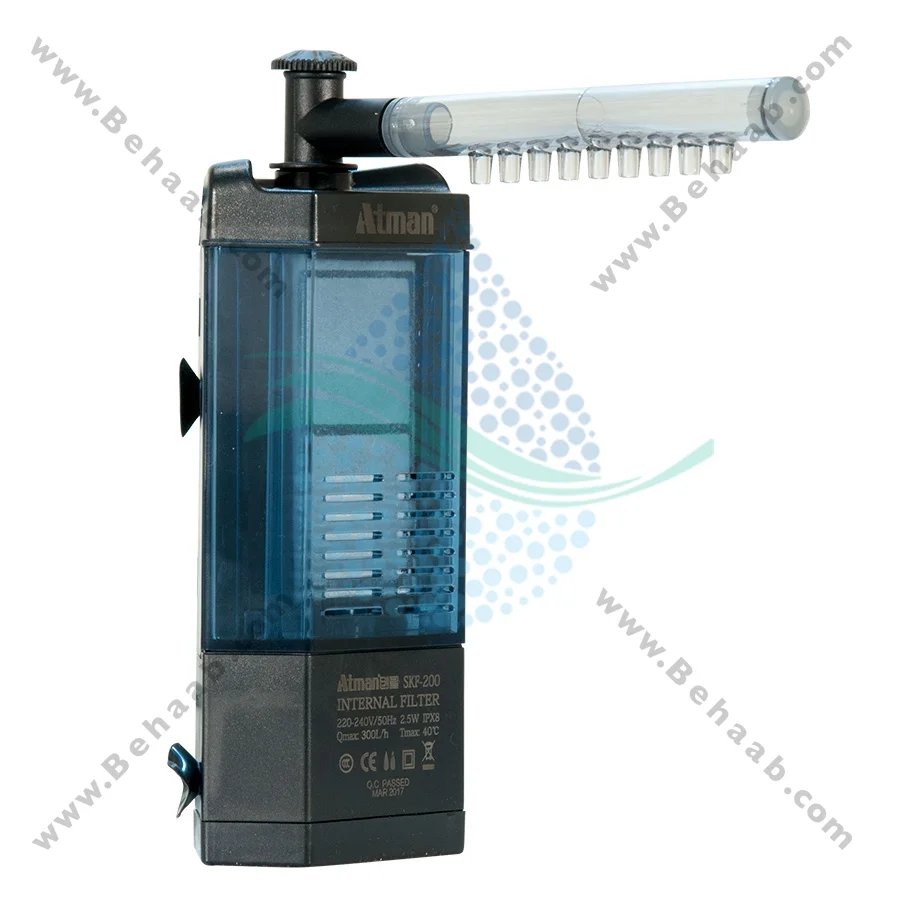 فیلتر آکواریوم آتمن مدل SKF200 - Atman SKF-200 Internal Corner Aquarium Filter
