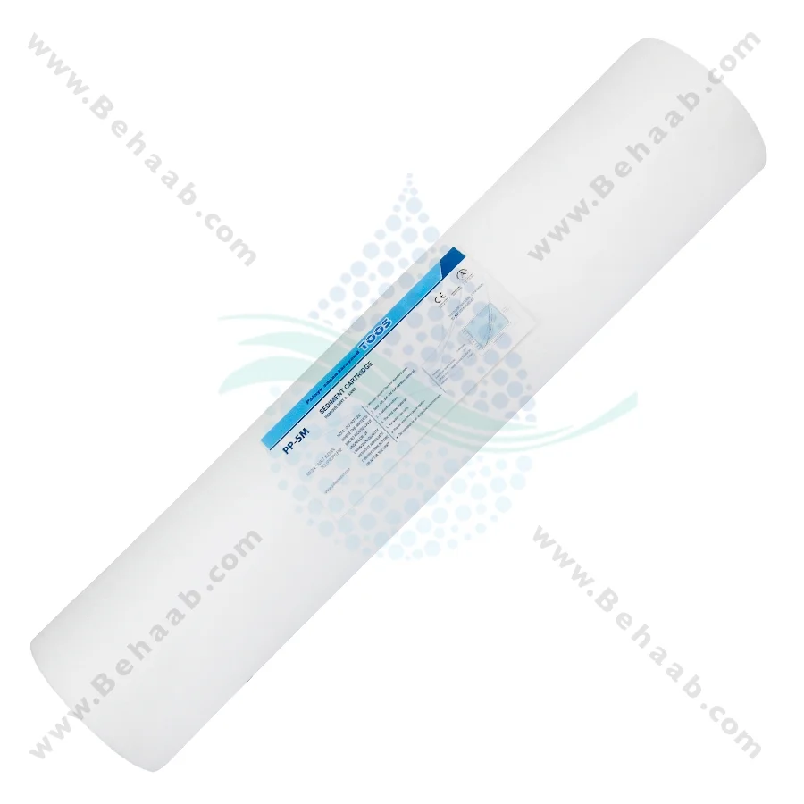 فیلتر الیافی 20 اینچ جامبو توس 5 میکرون - 20 Inch Jumbo 5 Micron Sediment Water Filter Replacement Cartridge Toos