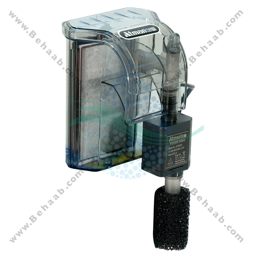 فیلتر هنگان آتمن مدل HF-B0200 - Aquarium Atman Hang-On Filter HF-B0200