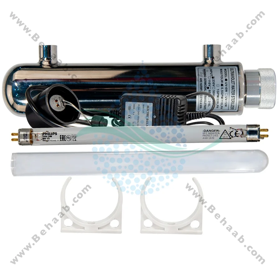 فیلتر یو وی تصفیه آب BEH-02 - Ultraviolet Water Sterilizer