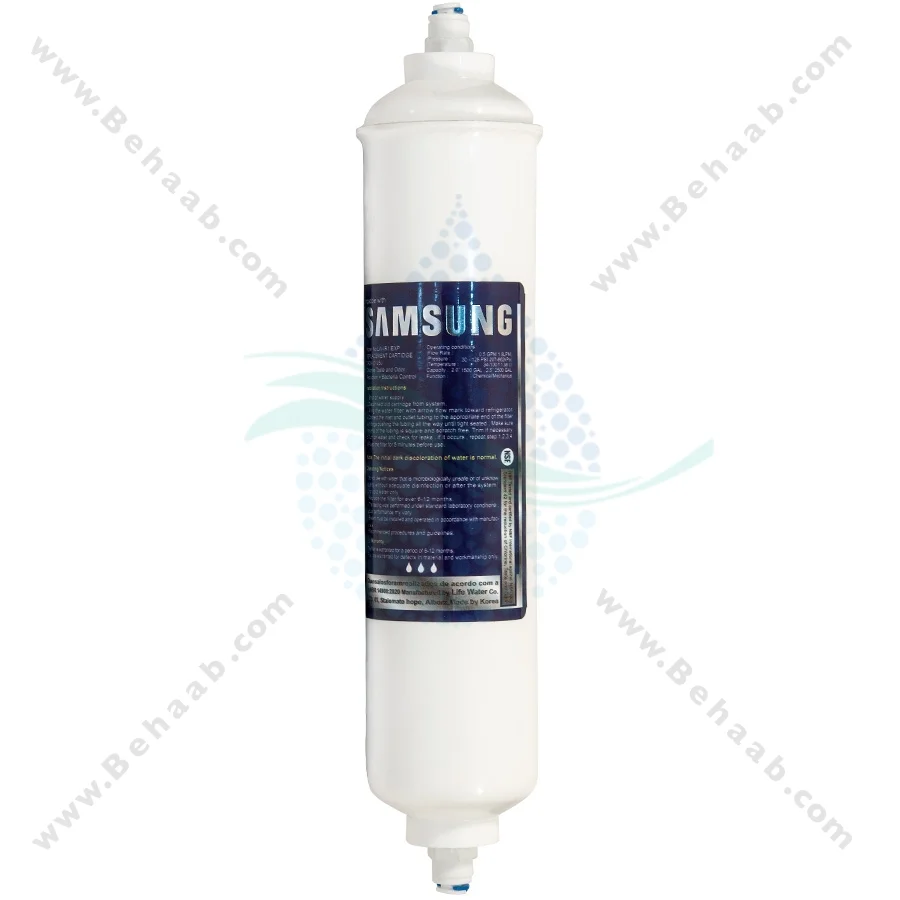 فیلتر بیرون ساید سامسونگ 2500 گالن LW-IR1 - Samsung Refrigerator Water Filter 2500 Gallon Model LW-IR1