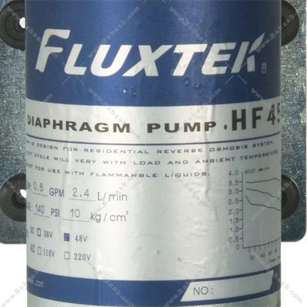 پمپ نیمه صنعتی دو هد فلکستک - Semi-Industrial Purification Pump Fluxtek