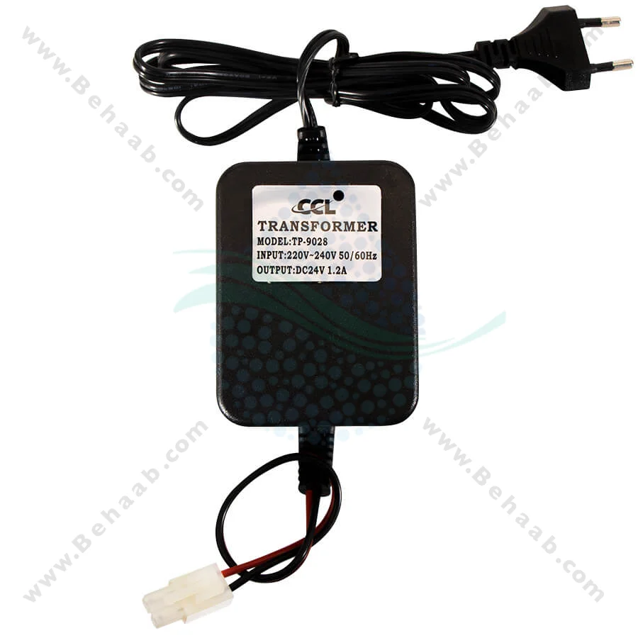 آداپتور تصفیه آب 24 ولت سی سی ال TP-9028 - RO Water Purifier Adaptor Power Supply 24 V 1.2 A CCL TP-9028
