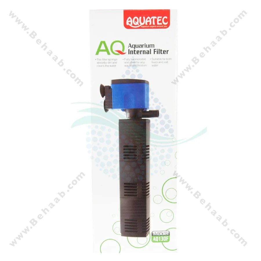 فیلتر داخلی آکواریوم آکواتک AQ130F - Aquarium Internal Filter Aquatec AQ130F