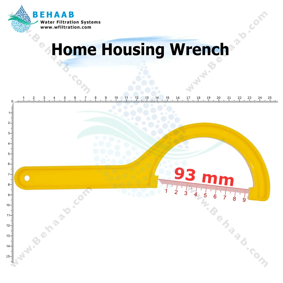 آچار محفظه خانگی نیم دایره BW-17 - Wrench For 10" Water Filter Housing 180° Half Circle
