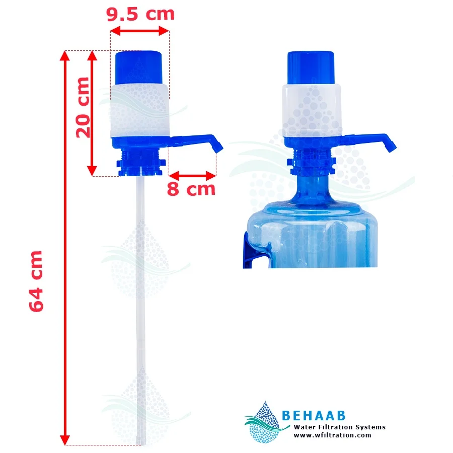 پمپ دستی مخزن آب معدنی مدل HL-03 - Manual Water Bottle Pump Model HL-03
