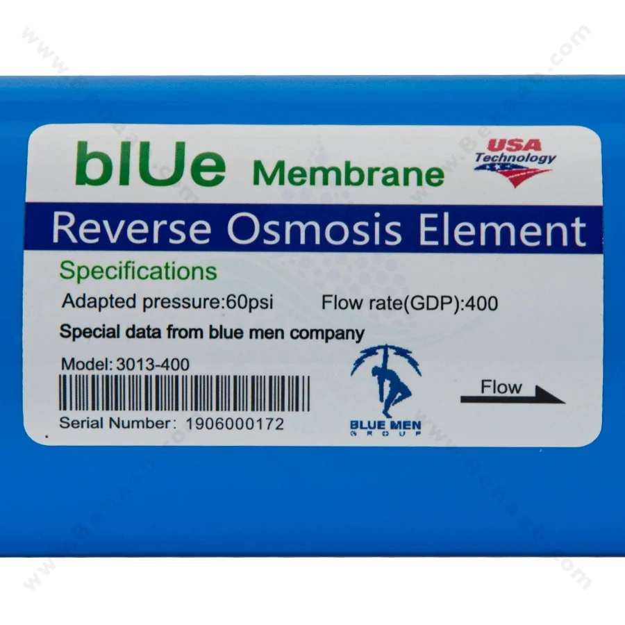 فیلتر ممبران 400 گالن blUe مدل 400-3013 - blUe 3013-400 GPD Reverse Osmosis Membrane