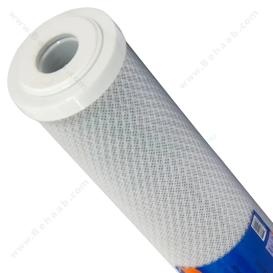 فیلتر کربن بلاک 20 اینچ اسلیم فلاکستک اورجینال - 20Inch Carbon Block Water Filter Cartridge Fluxtek