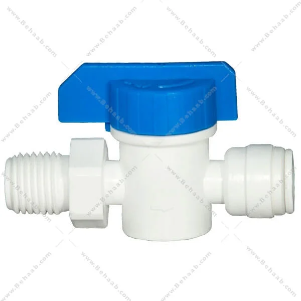 شیر بین راهی تصفیه آب خانگی مدل WBV-02 - Water Purifier Ball Valve WBV-02