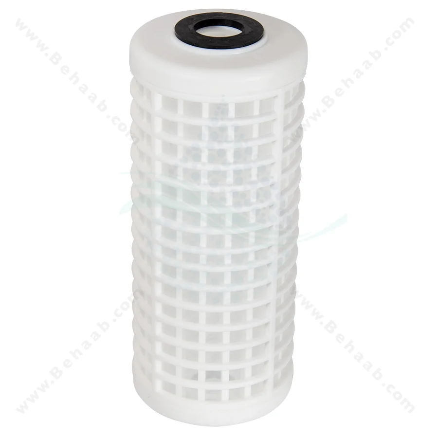 فیلتر توری پلاستیکی 10 اینچ جامبو 100 میکرون سوفیلتر - 10inch Jumbo Plastic Net Water Filter Cartridge