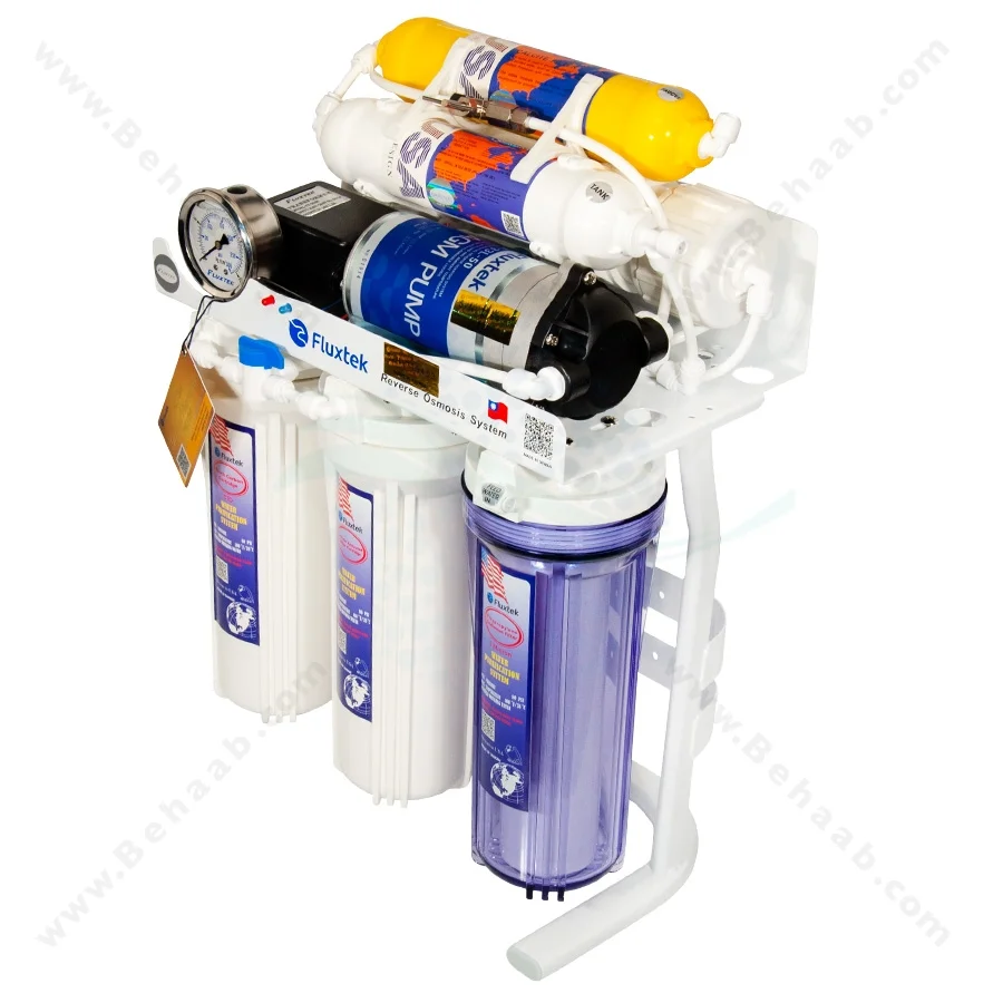 دستگاه تصفیه آب فلاکس تک 6 مرحله FE-115 - Fluxtek FE-115 6Stages RO Water Purification System