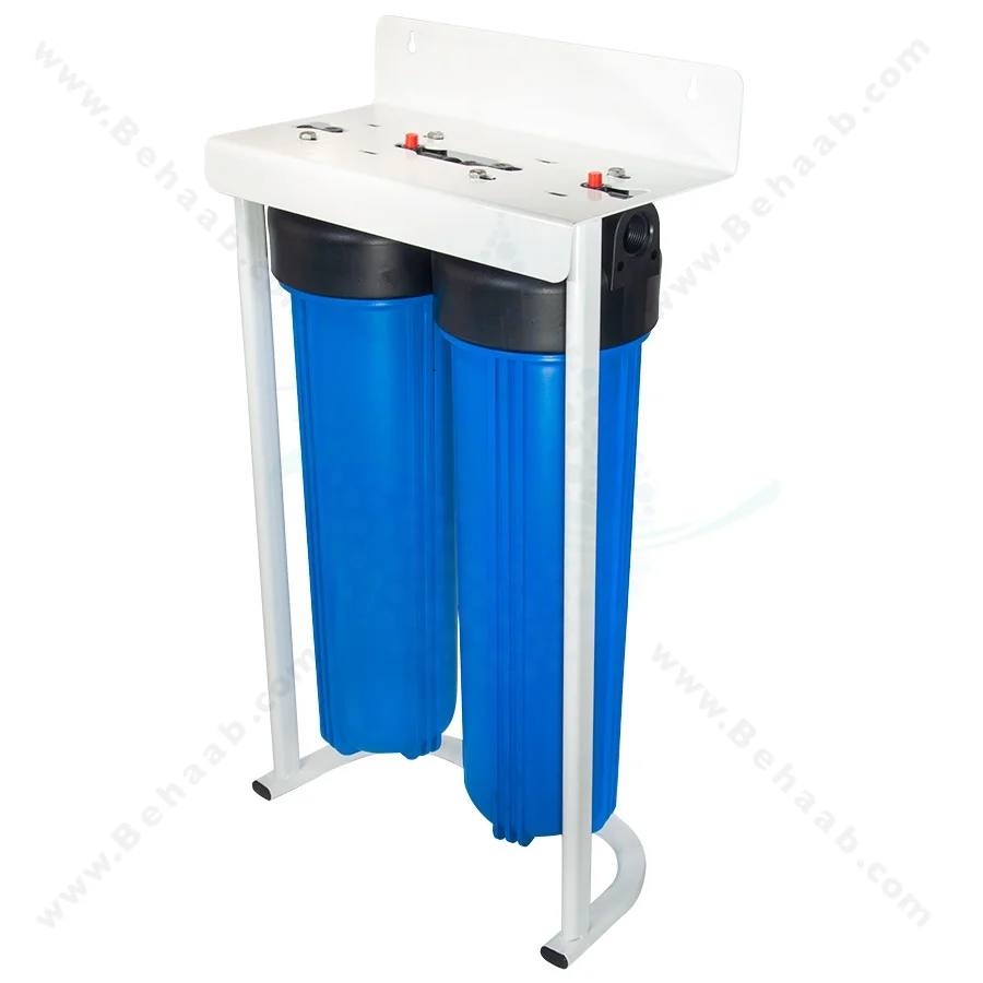 هوزینگ جامبو 20 اینچ 2 مرحله ورودی 1 اینچ معصومی - 2 stage 20 inch Jumbo Water Filter Housings Masoumi
