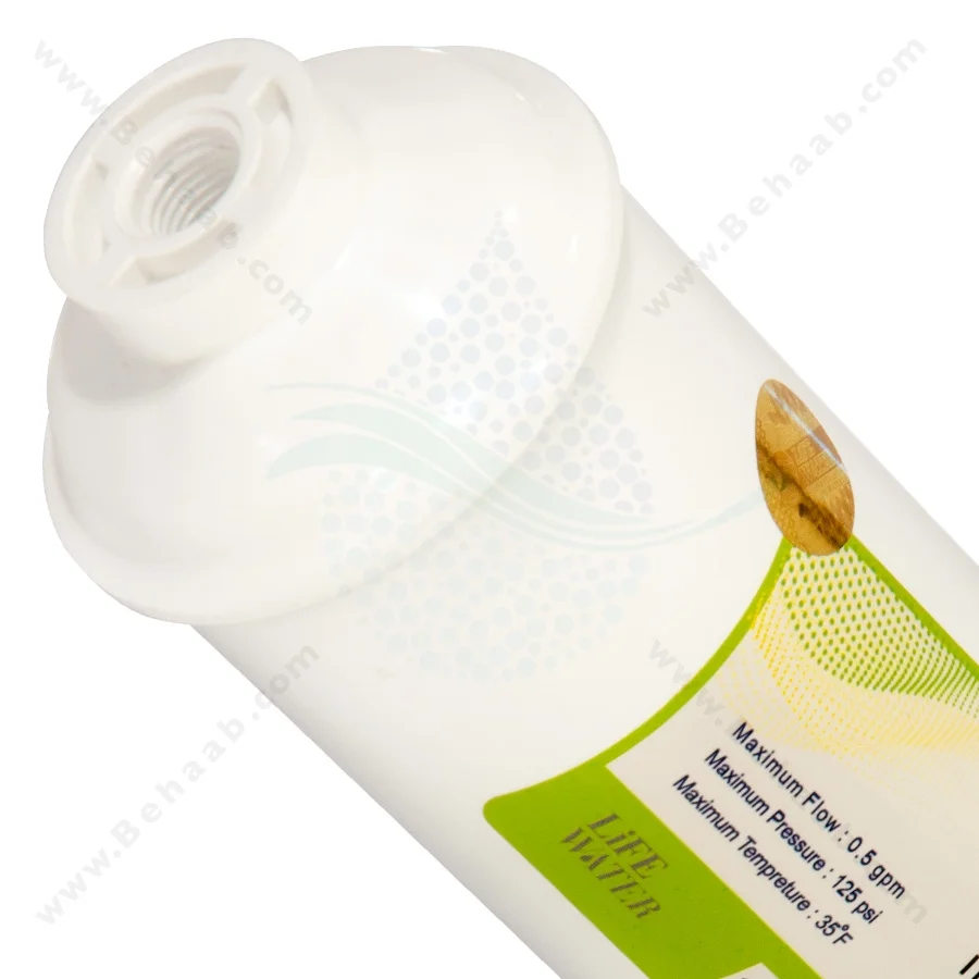 فیلترهای سه گانه تصفیه آب اینلاین لایف واتر - Water Filters Set PP Sediment GAC CTO Inline Life Water