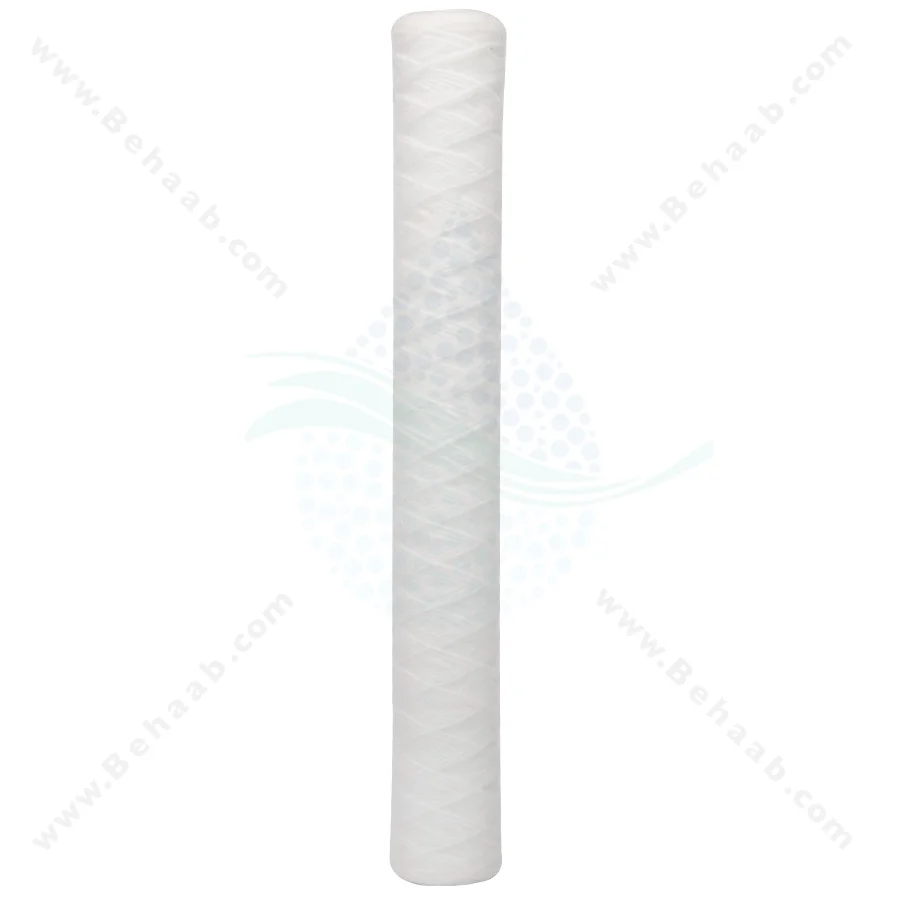 فیلتر نخ تابیده 20 اینچ اسلیم سی سی کا 5 میکرون - 20 Inch 5 Micron Slim String Wound Water Filter CCK