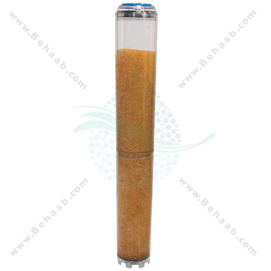 فیلتر رزین کاتیونی 20 اینچ اسلیم - 20inch Cation Exchange Resin Water Filter Cartridge