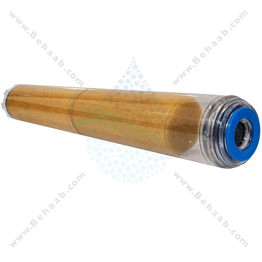فیلتر رزین کاتیونی 20 اینچ اسلیم - 20inch Cation Exchange Resin Water Filter Cartridge