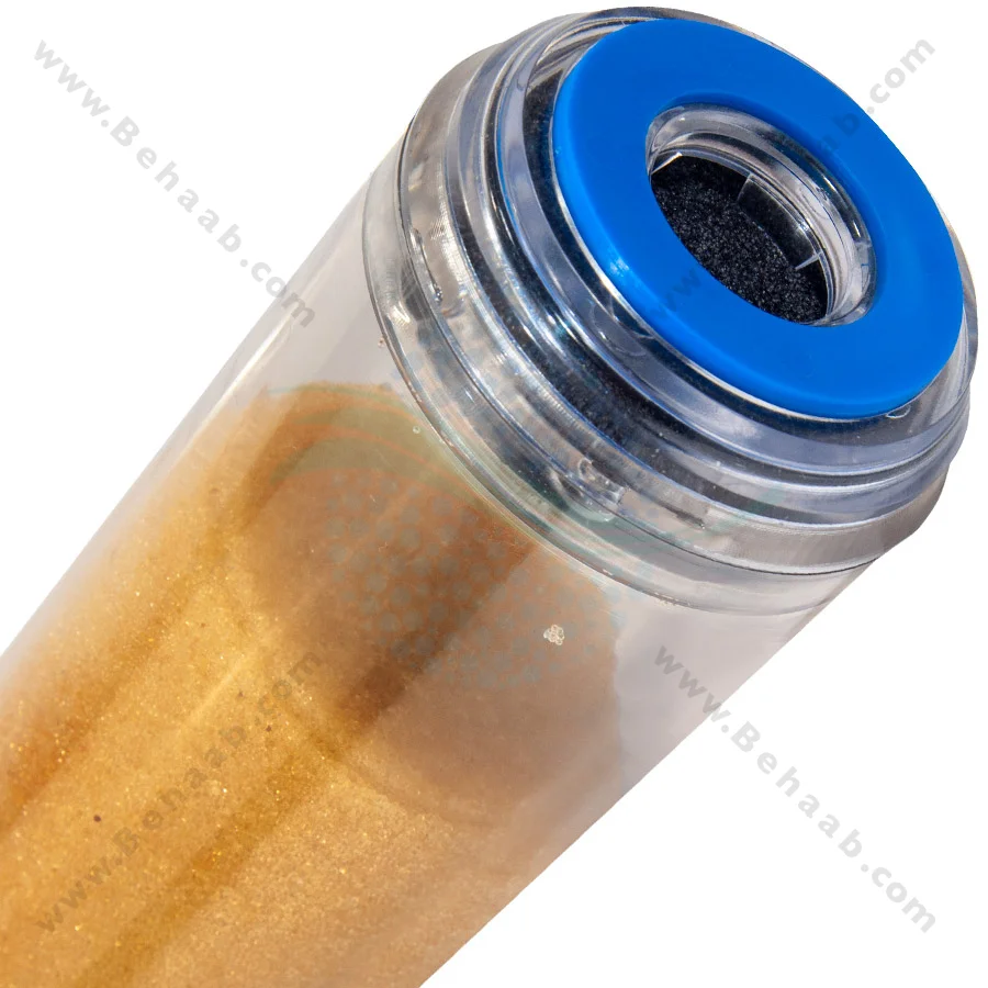 فیلتر رزین کاتیونی 20 اینچ اسلیم - 20inch Cation Exchange Resin Water Filter Cartridge