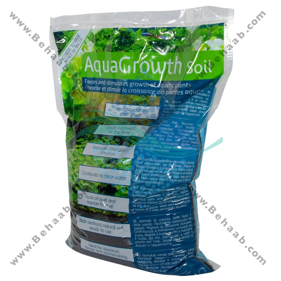 خاک آکواریوم پلنت برند Prodibio فرانسه - 9 لیتر - Prodibio Aquarium Substrate Aqua Growth Soil