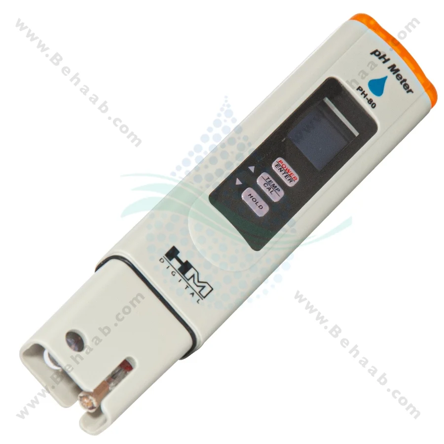 PH متر دیجیتالی HM مدل PH-80 - HM Digital Ph-80 Handheld Hydro Tester Ph and Temperature Tester
