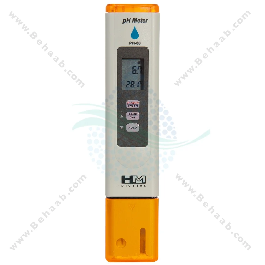 PH متر دیجیتالی HM مدل PH-80 - HM Digital Ph-80 Handheld Hydro Tester Ph and Temperature Tester