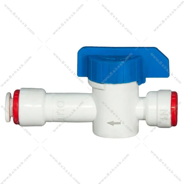 شیر بین راهی یک طرفه تصفیه آب خانگی مدل WBV-03 - One-Way Water Purifier Ball Valve WBV-03