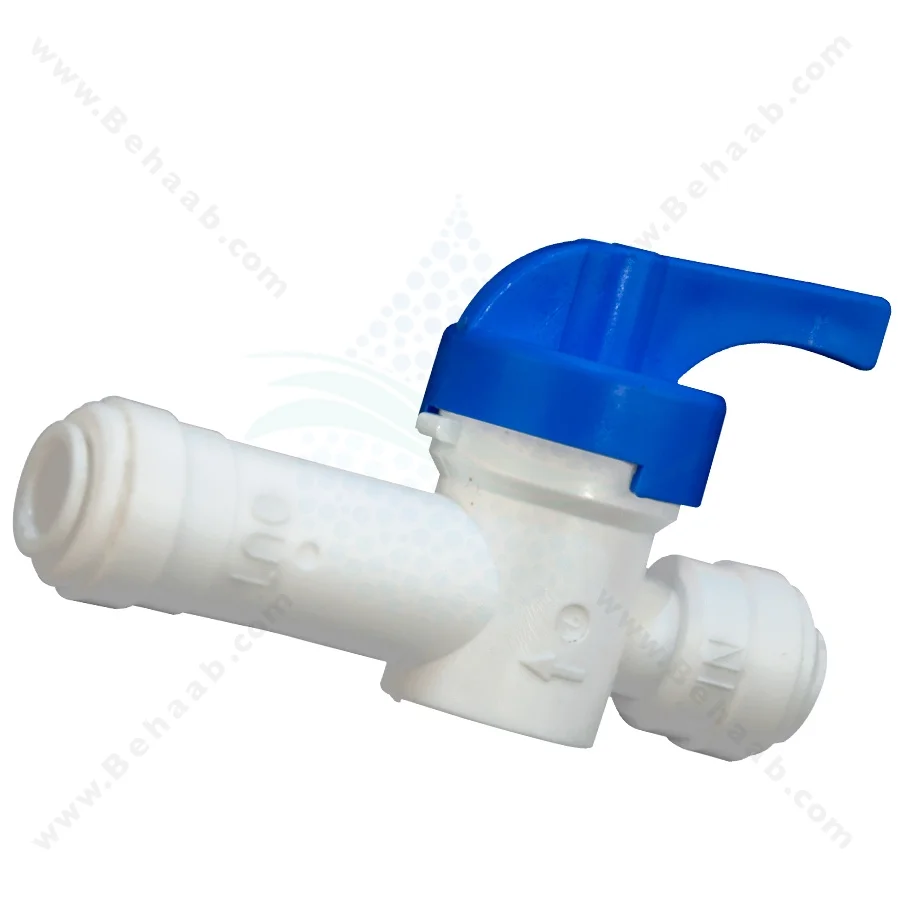 شیر بین راهی یک طرفه تصفیه آب خانگی مدل WBV-03 - One-Way Water Purifier Ball Valve WBV-03