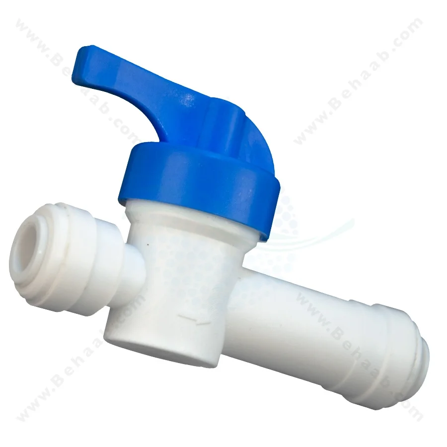 شیر بین راهی یک طرفه تصفیه آب خانگی مدل WBV-03 - One-Way Water Purifier Ball Valve WBV-03