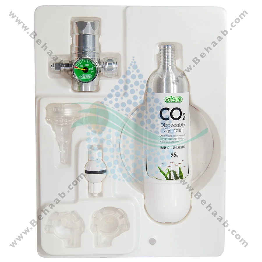 ست دی اکسید کربنCO2 آکواریوم ایستا I-555 - ISTA Disposable CO2 Supply Set - Basic 95g Model I-555