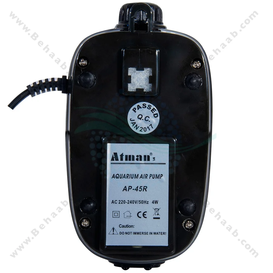 پمپ هوا آکواریوم آتمن مدل AP-45R - Aquarium Air Pumps Atman Model AP-45R