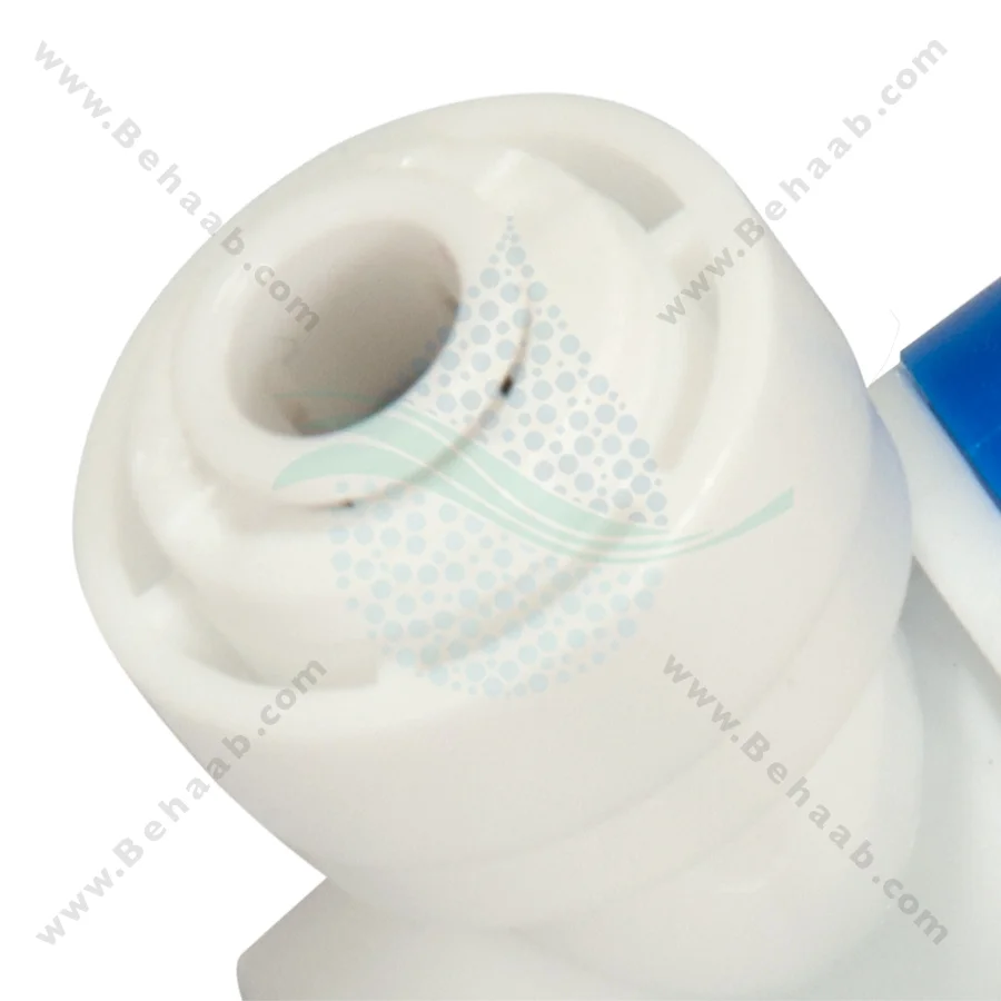 شیر بین راهی یک دوم رزوه به یک چهارم فیتینگی مدل WBV-06 - Water Purifier Ball Valve WBV-06
