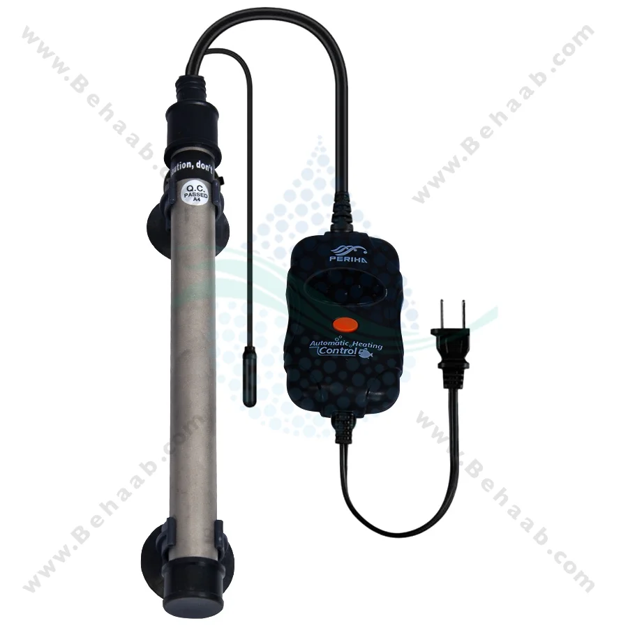 بخاری آکواریوم 200 وات پریها مدل HF-200 - Digital Submersible Aquarium Heater PERIHA HF-200