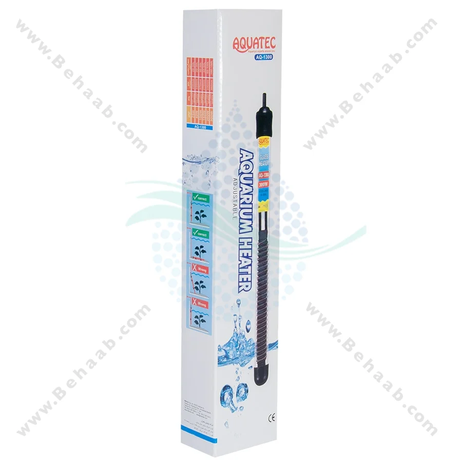بخاری آکواریوم 300 وات آکواتک AQ-1300 - Aquarium Heaters Aquatec AQ-1300 - 300W