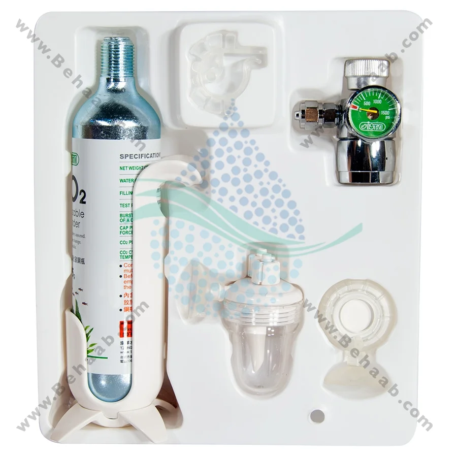 ست دی اکسید کربنCO2 آکواریوم ایستا I-687 - ISTA Disposable CO2 Supply Set - Basic 95g Model I-687