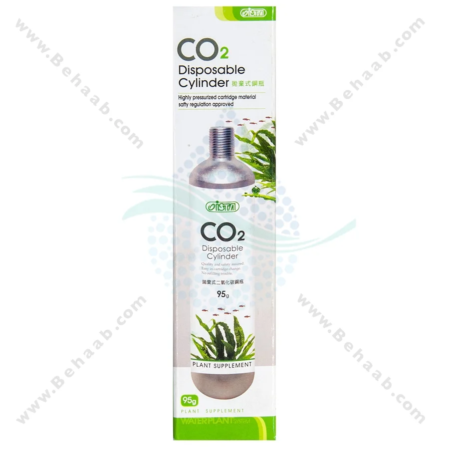 کپسول دی اکسید کربن 95 گرمی ایستا - ISTA Aquarium Disposable CO2 cylinder
