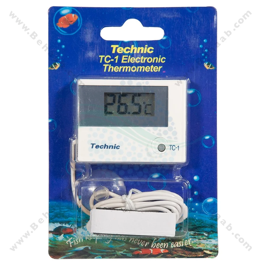 دماسنج دیجیتالی آکواریوم Technic مدل TC-1 - Technic TC-1 Submersible Digital Aquarium Thermometer