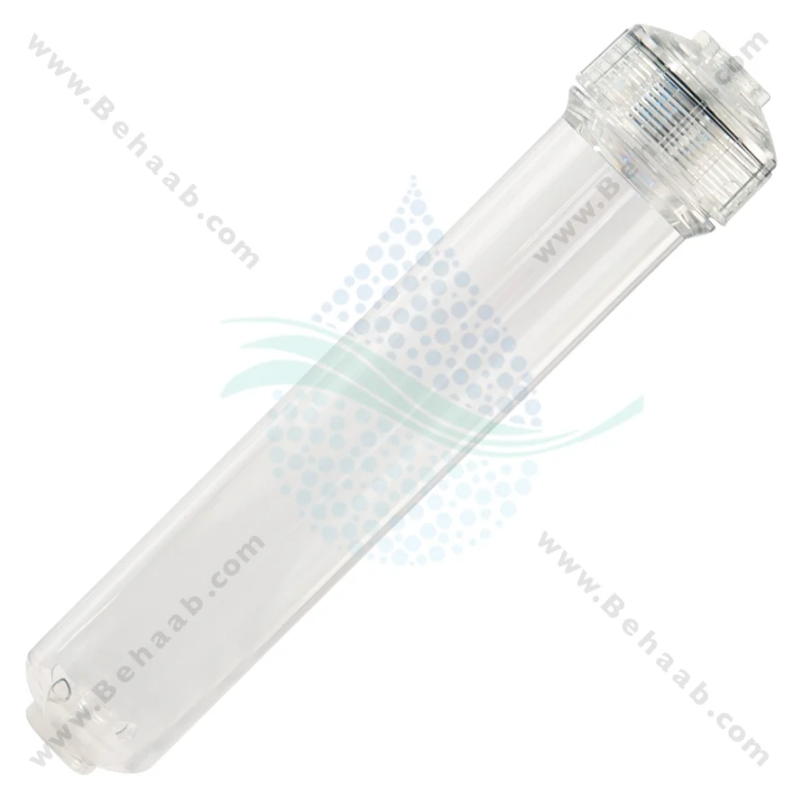 کارتریج اینلاین فیلتر تصفیه آب - 10 inch Clear Refillable Filter In-Line Housing